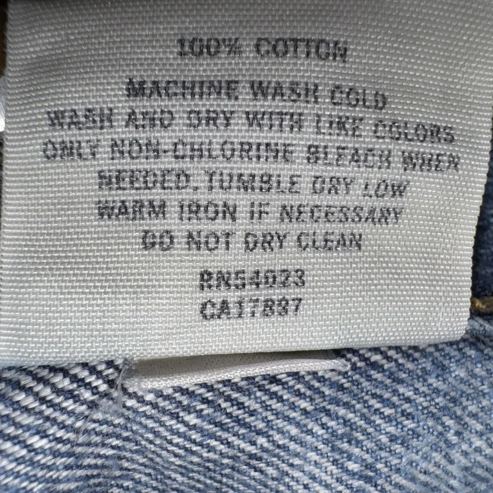 Vintage Mens 2007 Banana Republic 078 Boot Fit Jeans Sz 34x30